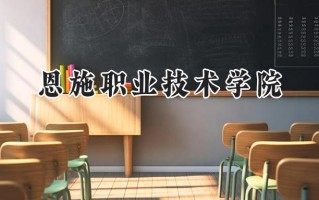 恩施职业技术学院2024在浙江录取分数线是多少？最低269分/最高492分