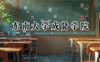 2024东南大学成贤学院录取分数线：天津最低489分