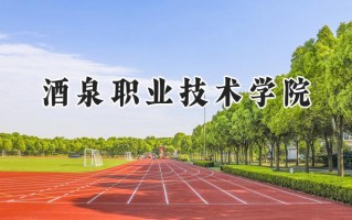2024酒泉职业技术学院录取分数线：陕西最低257分