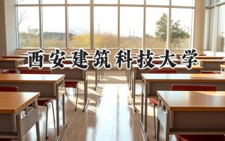 2024西安建筑科技大学录取分数线：河南最低535分