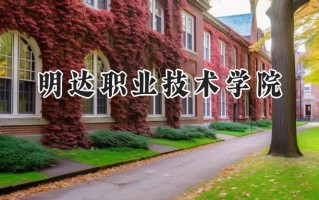 2024明达职业技术学院录取分数线：河南最低187分