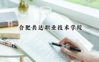 合肥共达职业技术学院2024在江苏录取分数线是多少？最低241分/最高394分