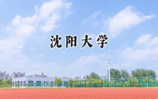 2024沈阳大学录取分数线：江苏最低515分