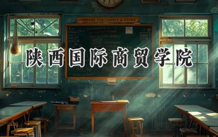 2024陕西国际商贸学院录取分数线：陕西最低345分