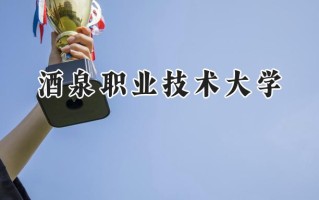 2024酒泉职业技术大学录取分数线：宁夏最低339分