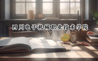 2024四川电子机械职业技术学院录取分数线：河南最低215分