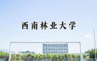2024西南林业大学录取分数线：陕西最低446分