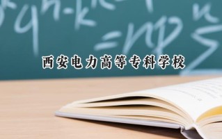 2024西安电力高等专科学校录取分数线：宁夏最低375分