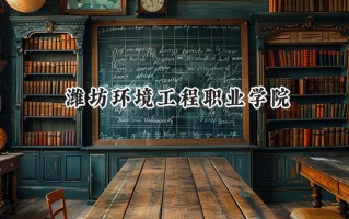 2024潍坊环境工程职业学院录取分数线：陕西最低201分