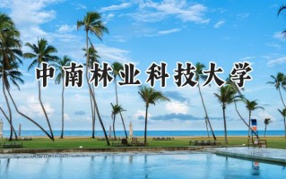 2024中南林业科技大学录取分数线：新疆最低390分