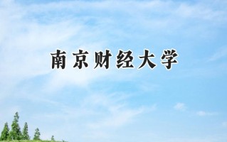 2024南京财经大学录取分数线：新疆最低412分