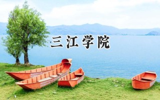 2024三江学院录取分数线：河南最低396分