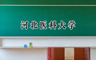 2024河北医科大学录取分数线：天津最低555分