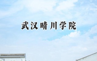 2024武汉晴川学院录取分数线：江苏最低463分