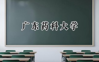 2024广东药科大学录取分数线：天津最低539分