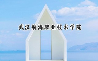 2024武汉航海职业技术学院录取分数线：山西最低304分