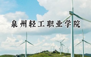 泉州轻工职业学院2024在山东录取分数线是多少？最低246分/最高336分