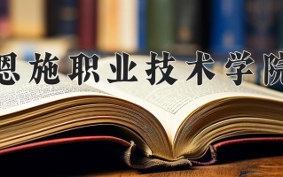 2024恩施职业技术学院录取分数线：浙江最低269分