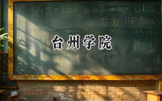 台州学院2024在山东录取分数线是多少？最低461分/最高541分