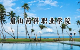 2024眉山药科职业学院录取分数线：河南最低186分