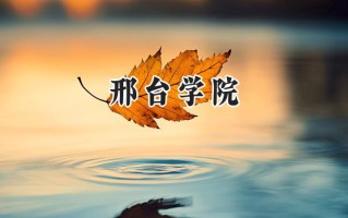 2024邢台学院录取分数线：宁夏最低411分