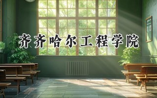 2024齐齐哈尔工程学院录取分数线：天津最低480分