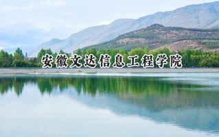 2024安徽文达信息工程学院录取分数线：江苏最低482分
