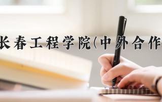 2024年长春工程学院(中外合作)录取分数线，内蒙古最低372分
