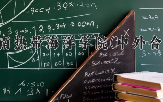 2024年海南热带海洋学院(中外合作)录取分数线，内蒙古最低367分
