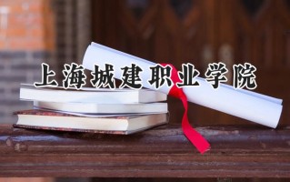 2024上海城建职业学院录取分数线：江苏最低418分