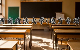 2024西南政法大学(地方专项)录取分数线，重庆录取最低分548