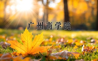 广州商学院学费多少钱一年：29800-69800元/年（2025填报参考）