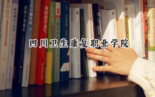 2024四川卫生康复职业学院录取分数线：河南最低335分