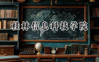 桂林信息科技学院2024在浙江录取分数线是多少？最低465分/最高535分