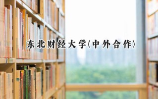 2024东北财经大学(中外合作)录取分数线：山西最低532分