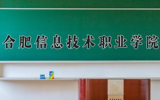 合肥信息技术职业学院学费多少钱一年：7800-12800元/年（2025填报参考）
