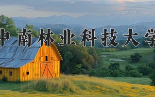 2024中南林业科技大学录取分数线：浙江最低492分