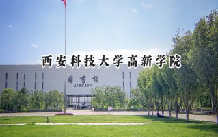 2024西安科技大学高新学院录取分数线：天津最低489分