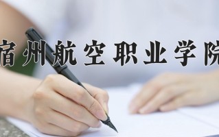 2024年宿州航空职业学院录取分数线，青海最低197分