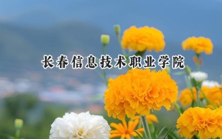 2024长春信息技术职业学院录取分数线：江苏最低269分