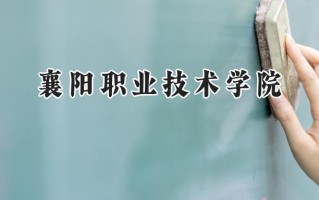 2024襄阳职业技术学院录取分数线：江苏最低369分