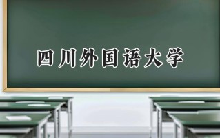 四川外国语大学2024在福建录取分数线是多少？最低541分/最高569分