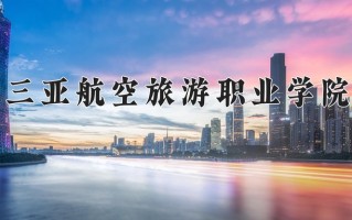 2024三亚航空旅游职业学院录取分数线，重庆录取最低分180