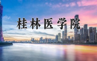 2024桂林医学院录取分数线：浙江最低484分