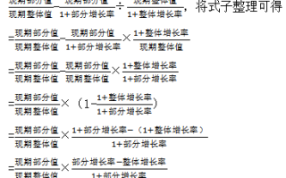 国家公务员考试行测资料分析：判断比重变化，两个增长率来帮
