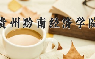 2024年贵州黔南经济学院录取分数线，青海最低332分