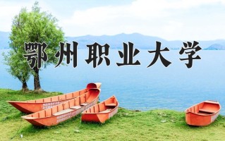 2024鄂州职业大学录取分数线：浙江最低412分