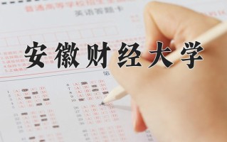 2024安徽财经大学录取分数线：浙江最低593分