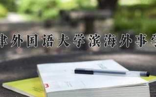 2024年天津外国语大学滨海外事学院录取分数线，新疆最低280分