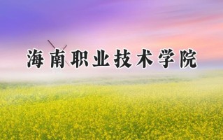 2024海南职业技术学院录取分数线：陕西最低314分